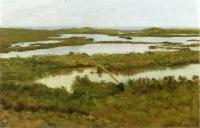 Bierstadt, Albert - A River Estuary
